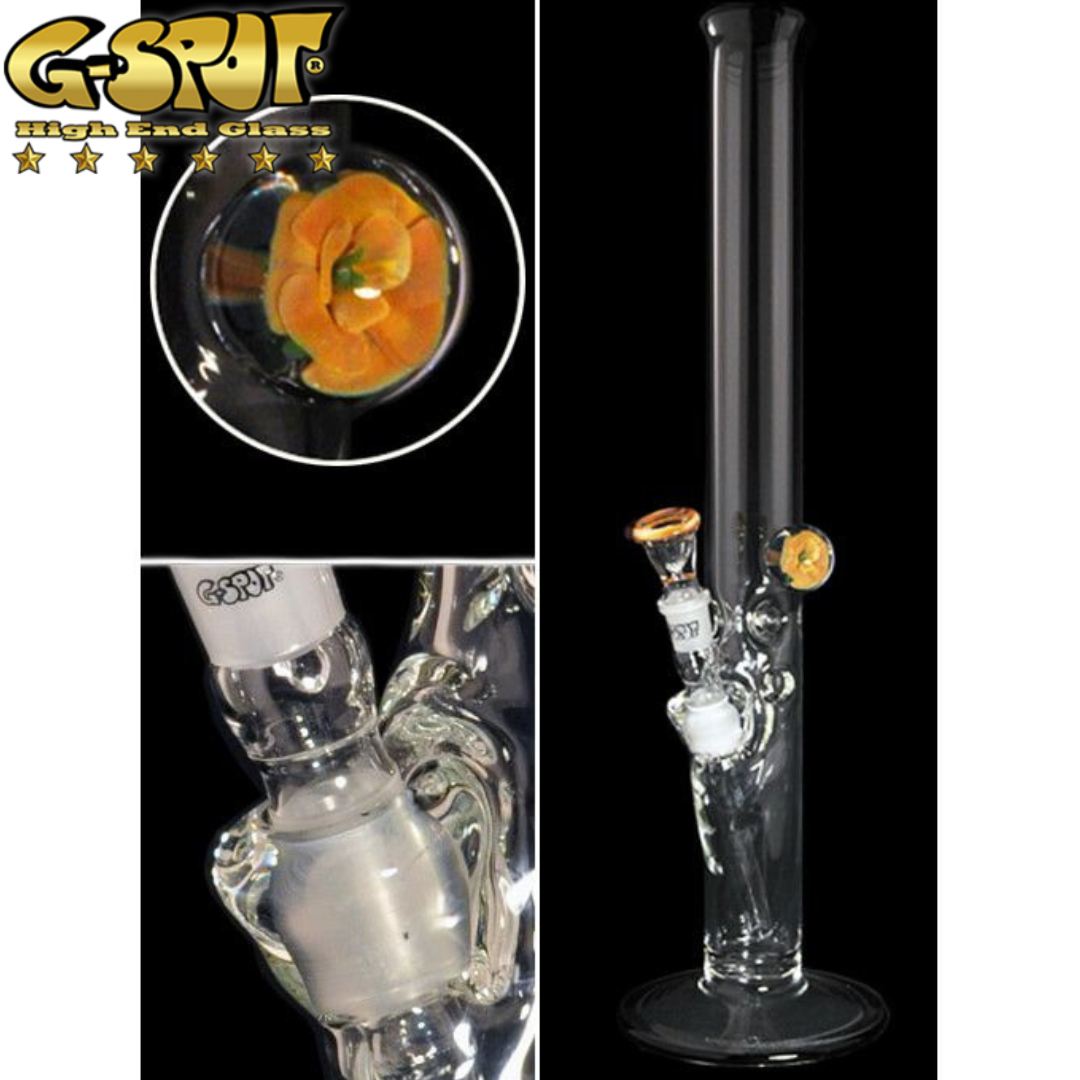 Glasbong, G-Spot®, Panzerschliff, Flower 2